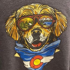 Colorado  golden retriever hoodie.